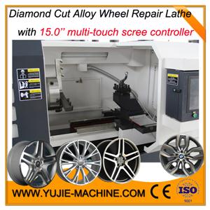 3rd Generation Alloy Wheel Repair lathe with Probe for 26'' 28'' 32'' wheel
