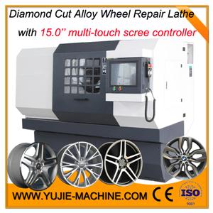 3rd Generation Diamond Cutting  wheel repair machine lathe
